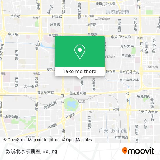 数说北京演播室 map