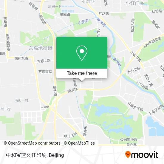 中和宝蓝久佳印刷 map