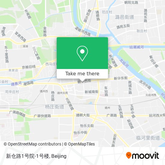 新仓路1号院-1号楼 map