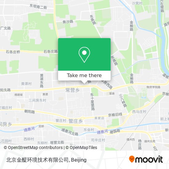 北京金醍环境技术有限公司 map