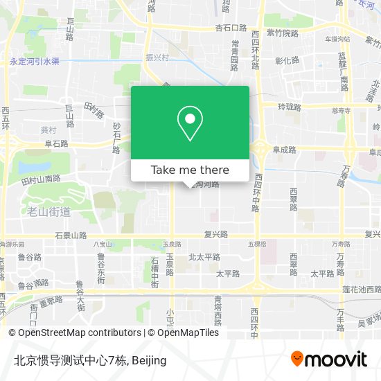 北京惯导测试中心7栋 map
