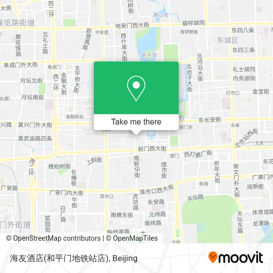 海友酒店(和平门地铁站店) map