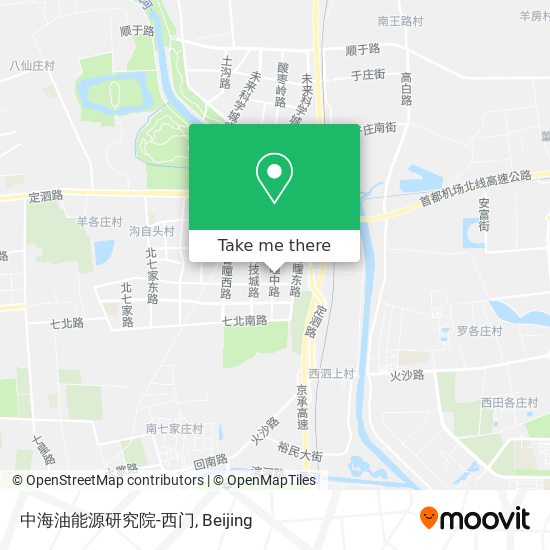 中海油能源研究院-西门 map