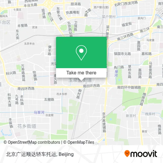 北京广运顺达轿车托运 map