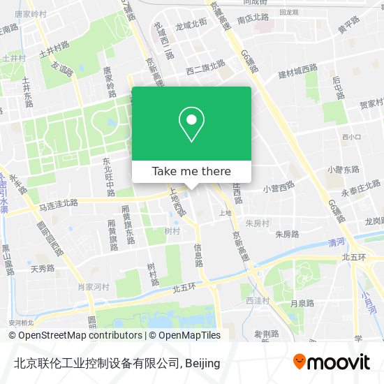 北京联伦工业控制设备有限公司 map
