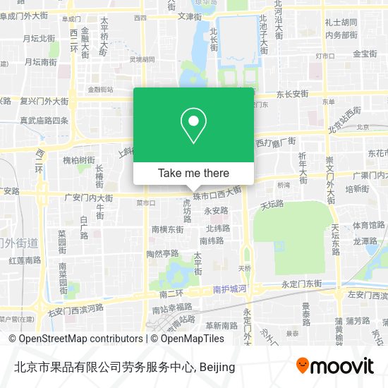 北京市果品有限公司劳务服务中心 map