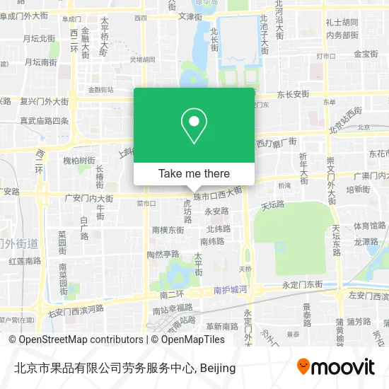 北京市果品有限公司劳务服务中心 map