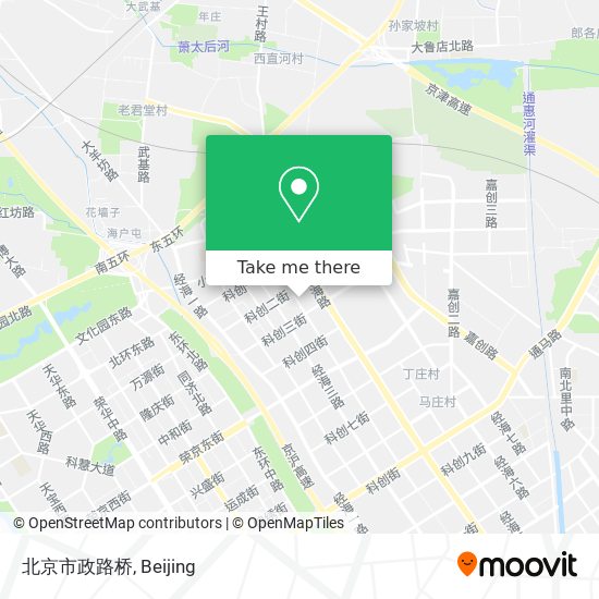 北京市政路桥 map