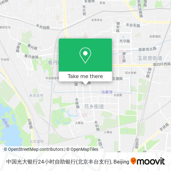 中国光大银行24小时自助银行(北京丰台支行) map