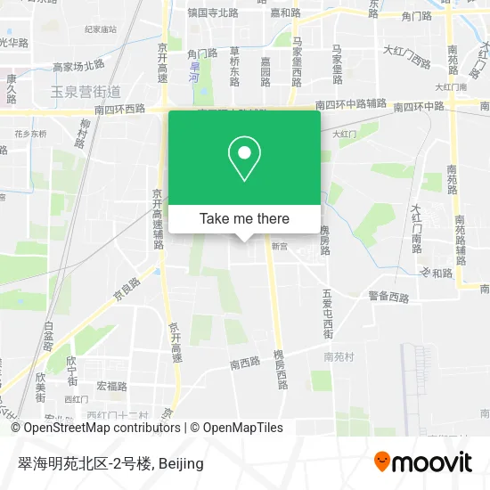 翠海明苑北区-2号楼 map