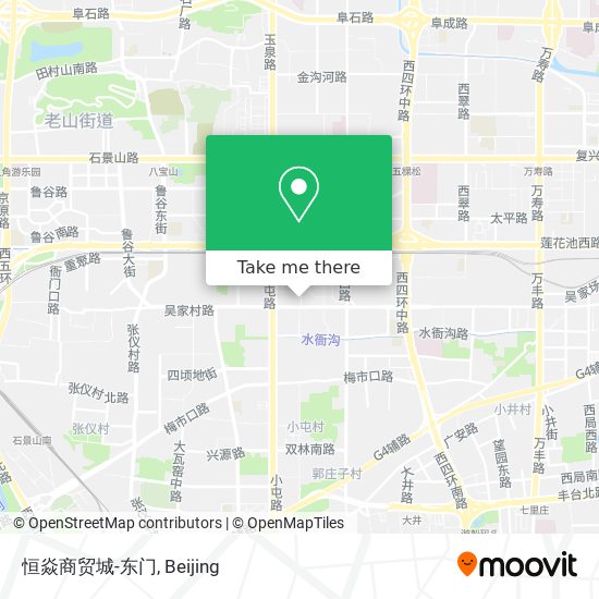 恒焱商贸城-东门 map
