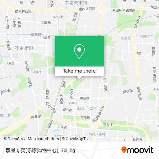 双星专卖(乐家购物中心) map