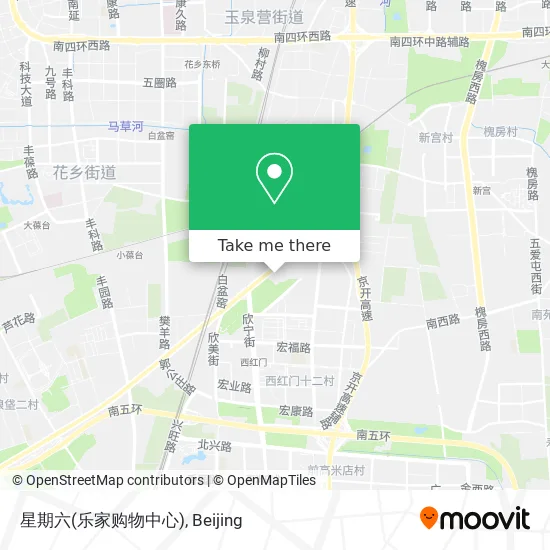 星期六(乐家购物中心) map