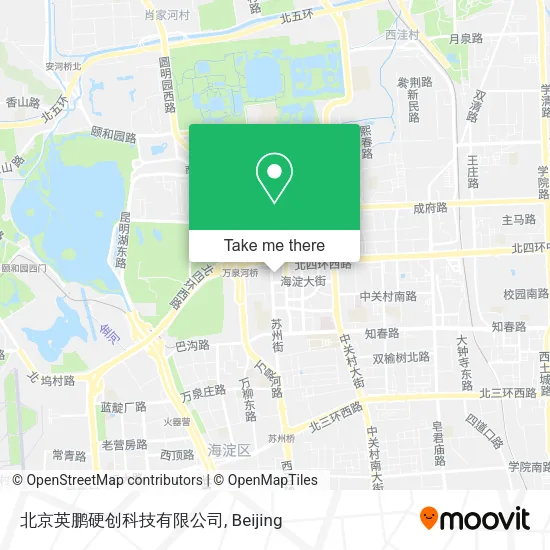 北京英鹏硬创科技有限公司 map