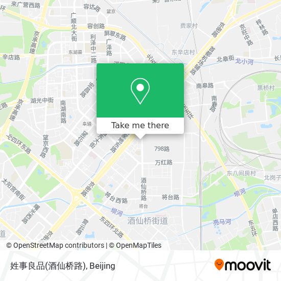 姓事良品(酒仙桥路) map
