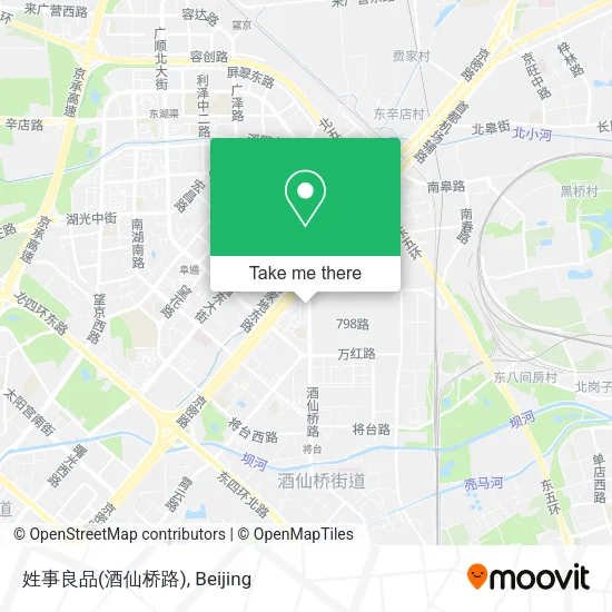 姓事良品(酒仙桥路) map