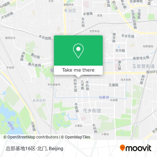 总部基地16区-北门 map