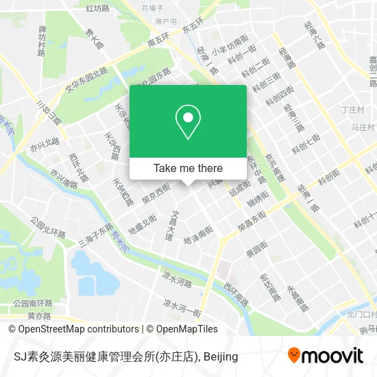 SJ素灸源美丽健康管理会所(亦庄店) map