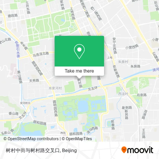 树村中街与树村路交叉口 map