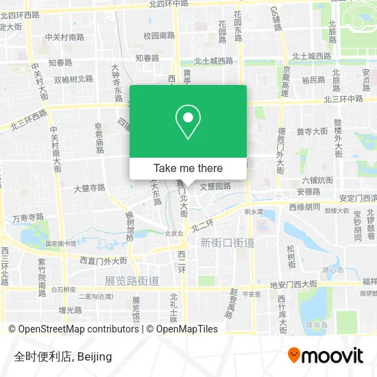 全时便利店 map