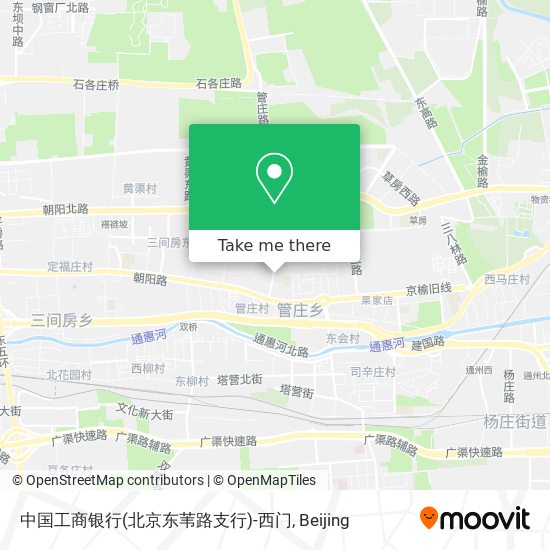 中国工商银行(北京东苇路支行)-西门 map