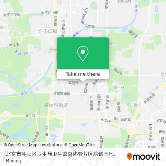 北京市朝阳区卫生局卫生监督协管片区培训基地 map