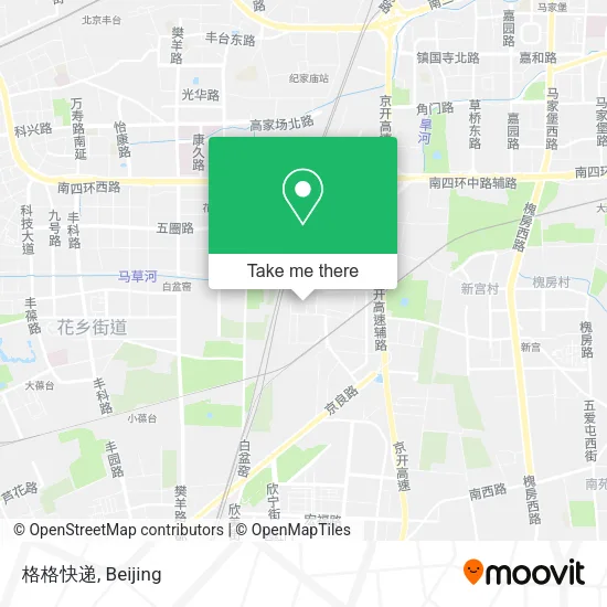 格格快递 map