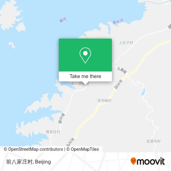 前八家庄村 map