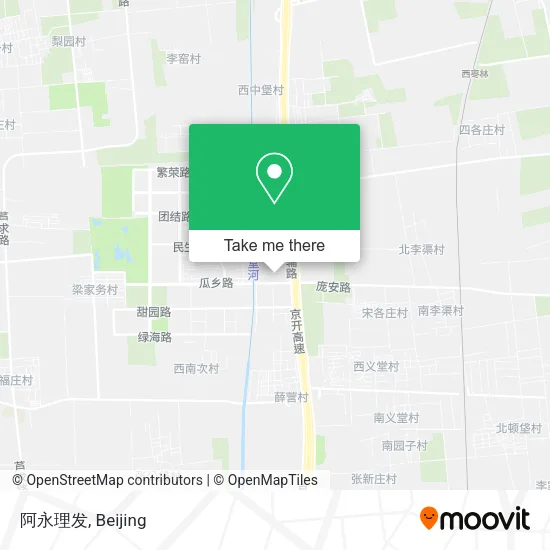 阿永理发 map