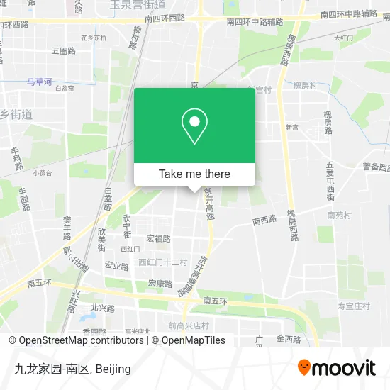 九龙家园-南区 map