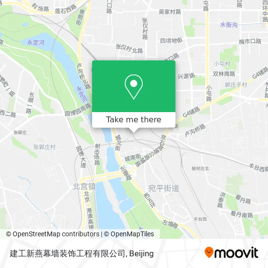 建工新燕幕墙装饰工程有限公司 map