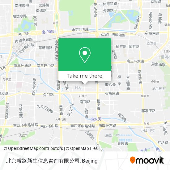 北京桥路新生信息咨询有限公司 map