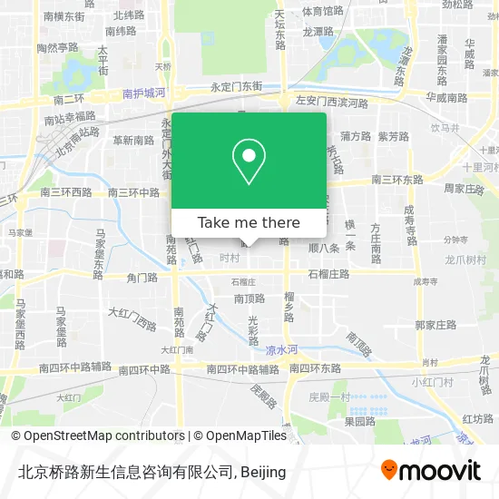 北京桥路新生信息咨询有限公司 map