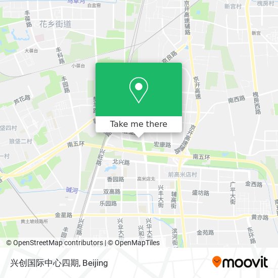 兴创国际中心四期 map
