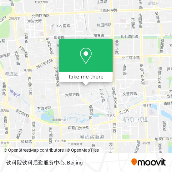 铁科院铁科后勤服务中心 map