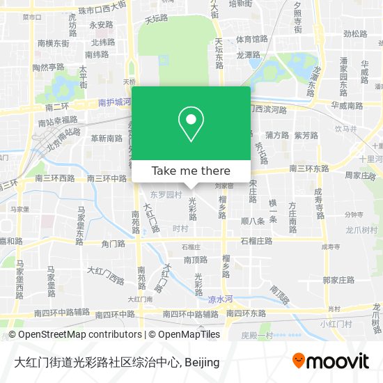 大红门街道光彩路社区综治中心 map