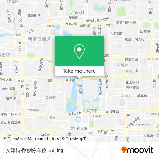 文津街-路侧停车位 map