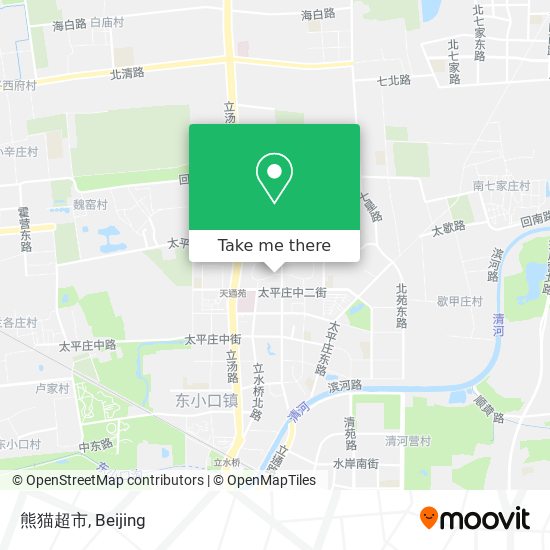 熊猫超市 map