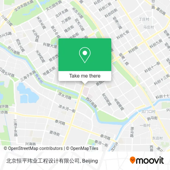 北京恒平玮业工程设计有限公司 map