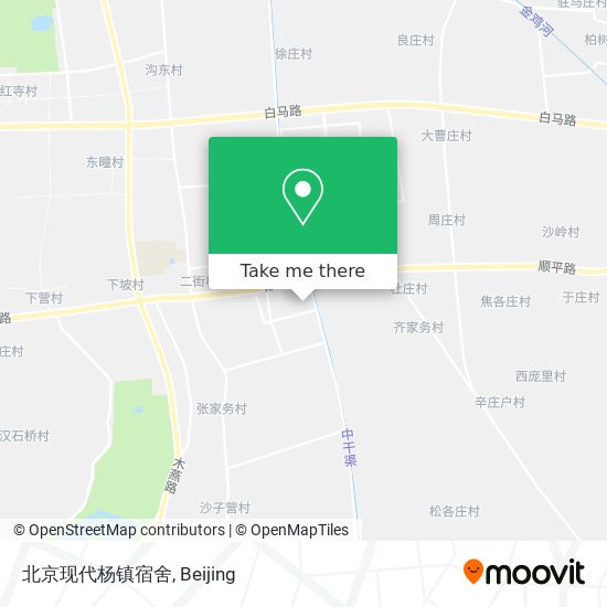 北京现代杨镇宿舍 map