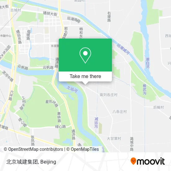 北京城建集团 map