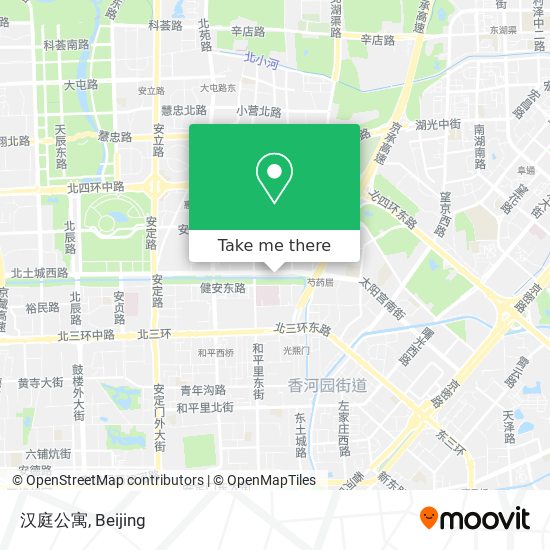 汉庭公寓 map