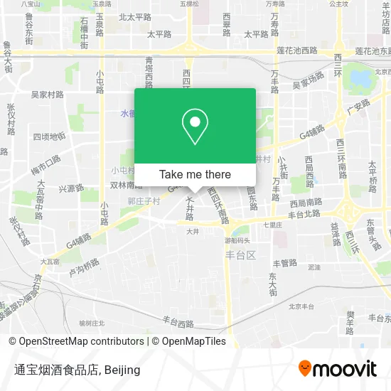 通宝烟酒食品店 map