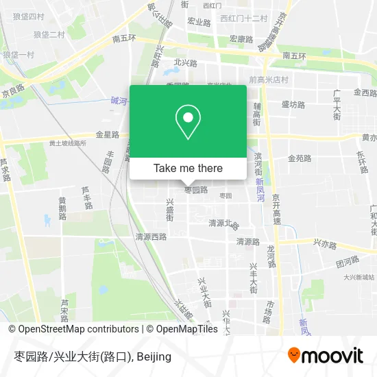 枣园路/兴业大街(路口) map