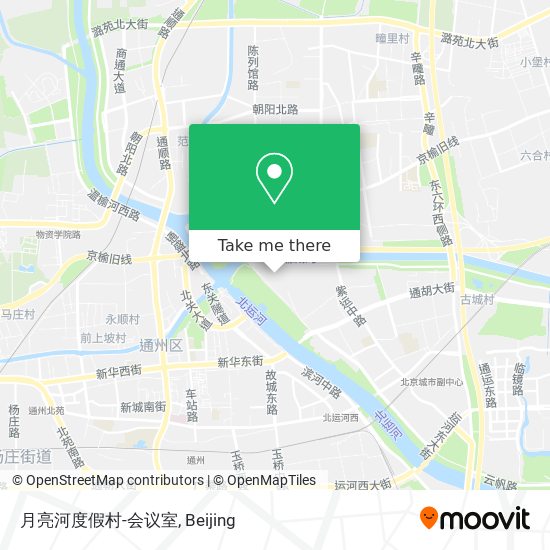 月亮河度假村-会议室 map