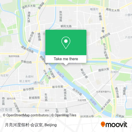 月亮河度假村-会议室 map