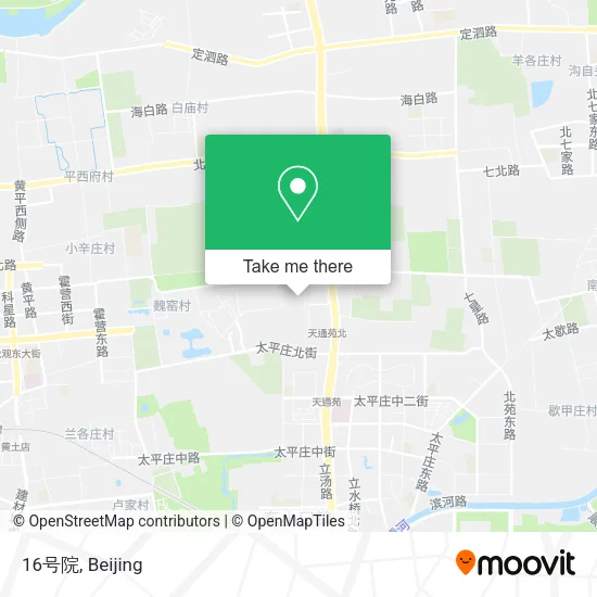 16号院 map