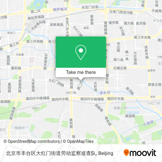 北京市丰台区大红门街道劳动监察巡查队 map