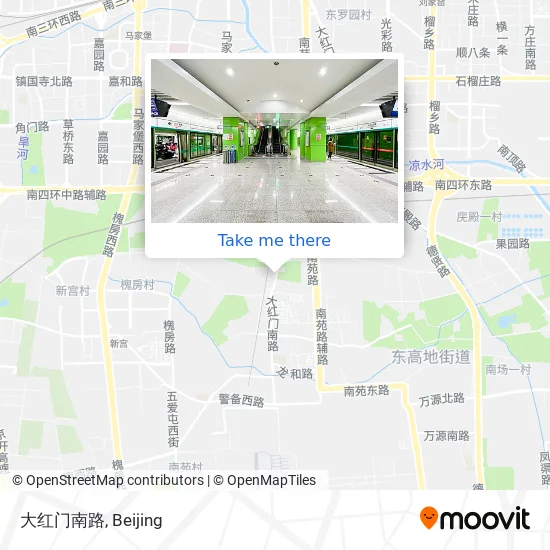 大红门南路 map