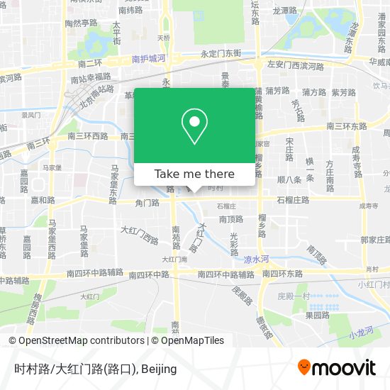时村路/大红门路(路口) map
